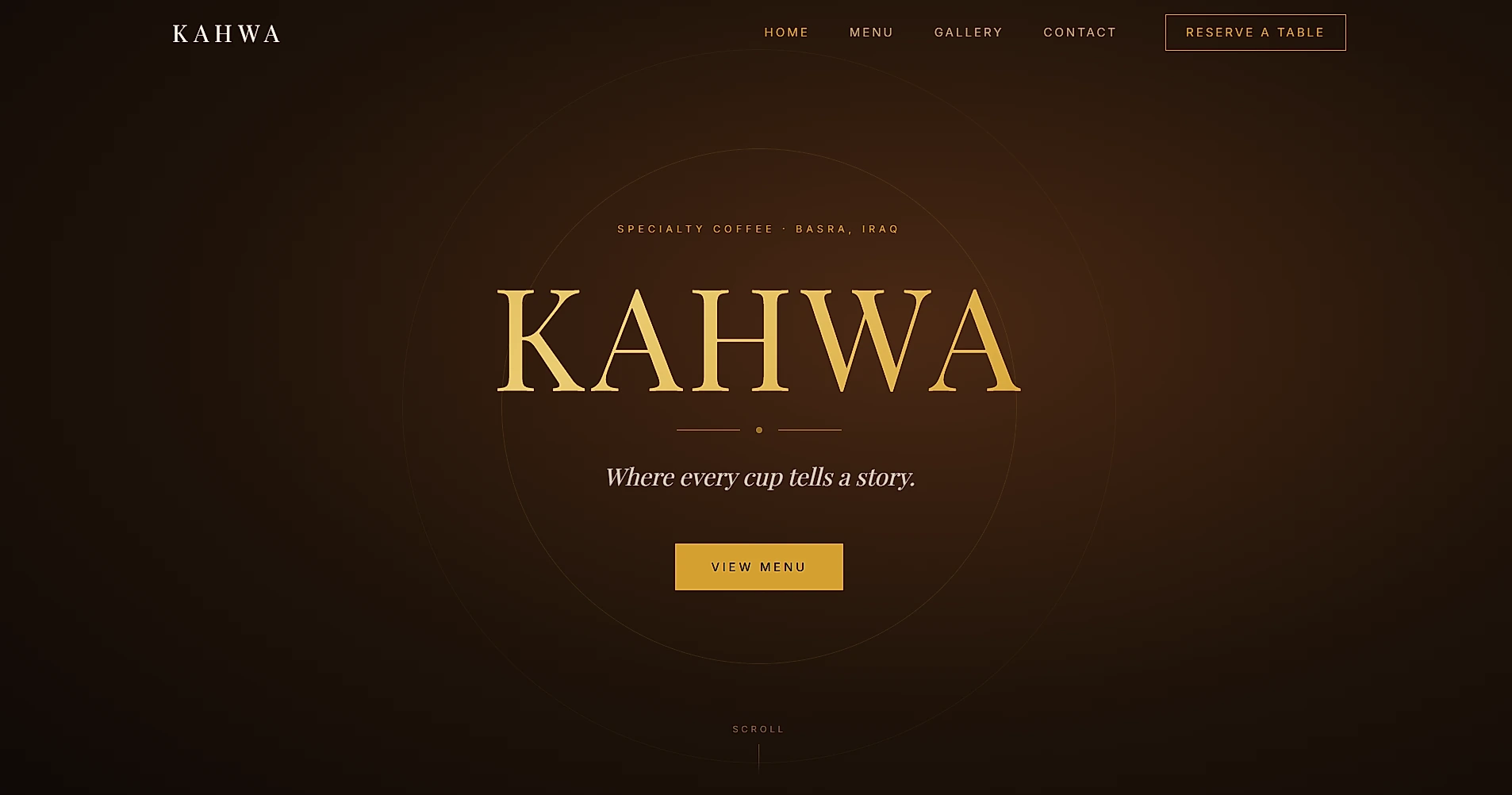 KAHWA homepage